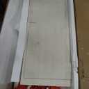 VASAGLE LIRY Collection - Shoe Cabinet, 3-Tier Storage Organizer, Shoe Shelf, Farmhouse Freestanding Cabinet, Height-Adjustable Shelf, 13.8 x 31.5 x 27.6 Inches, Rustic White ULBC038W01