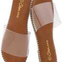 Shoe Land Flat Sandals for Women – Slip-On Slides with Cushioned Footbed | Comfortable Dressy & Casual Open Toe Summer Sandals for Beach, Travel & Everyday Wear 11