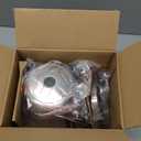 Amazon Basics Electric Stainless Steel Kettle for Tea and Coffee, BPA-Free, Fast Boiling, Auto Shut-Off, 1 Liter, 1500W, Black and Silver