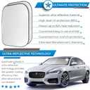 EzyShade Windshield Sun Shade with Shield-X Reflective Technology. See Vehicle Size-Chart. Foldable Car Sunshade for Front Windshield Window Car SUV Van Truck. Sun Visor Heat Shield. Sports (S) Size