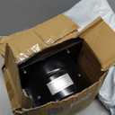 8 Inch Garage Ventilation Fan, Heavy-Duty Metal Exhaust Fan with High Airflow & Low Noise, Suitable for Garage, Workshop, Shed & Utility Room, Black