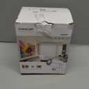 Magcubic Mini Projector with WiFi 6 and Bluetooth 5.4, Portable Projector 4K Support, 5W Soundbase Speaker, Auto Vertical Keystone 180Rotatable Smart Proyector for Movie Home Outdoor (White)