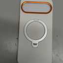 IKAZZ for iPhone 17 Pro Max Case 6.9 Inch with Screen Protector,Military Grade Shockproof Heavy Duty Protective Phone Cover Pass 16ft Drop Test with Magnetic Kickstand Car Mount Holder,Silver