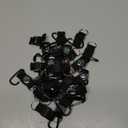 TOODOO 28 Pcs Belt Clip Compass for Kids, Black Prize Belt Compass Keychain for Camo Birthday Party Supplies Outdoors Adventure Party Favors