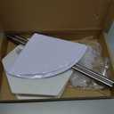 Balloon Column Stand Kit Sets of 2, 80 Inch Adjustable Balloon Stand Balloons Tower Pillar with Reusable Metal Telescopic Structure for Wedding, Birthday, Baby Shower, Graduation Party Decoration