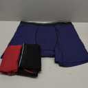 Incontinence Underwear for Men, 130ml Absorbency Leakproof Boxer Briefs, Adult Discreet Bladder Protection (3X-Large, Multi Color)