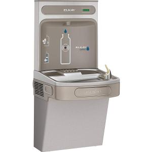 Elkay EZS8WSLK ezH2O Bottle Filling Station with Single ADA Cooler Non-Filtered Refrigerated Light Gray, Style: Non-filtered, 
Product Dimensions	18.38"D x 19"W x 39.06"H