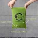 Certified Compostable Dog Poop Bags, 270 Count Landfill Friendly and Leakproof Waste Bags, Easy Open Unscented Forest Green Poop Bag for Dog, 15 Doggy Bags Per Roll (18 rolls)