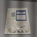 Santa & Reindeer Christmas Paper - 80 Sheets - Elegant Holiday Writing Paper for Seasonal Letters & Party Invitations - 8.5 x 11 - For Inkjet & Laser Printers