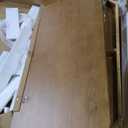 Plank+Beam Forma Coffee Table, 54 Inch Modern Coffee Table with Shelf, Contemporary Center Table with Storage Space, Rectangle Tea Table with Storage, Pecan