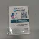 MESSAGENES | Customizable Whatsapp QR and NFC Sticker for Reception | 2 Units 12x8 cm Stickers | Connect with Your Customers on Whatsapp | Solution for Receptions (4.72" x 3.14", Green)