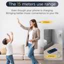 Open Ear Headphones Bluetooth 5.3, Air Conduction Sport Headphones with 12H Playtime, IPX6 Waterproof, Lightweight 20g Painless Wireless Earbuds for Running, Cycling, Workout