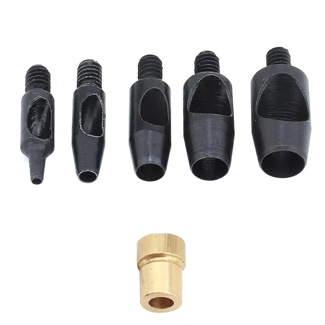 2mm, 4mm, 6mm, 8mm, 10mm Leather, Fabric Hole Punch Dies for Hand Press Machine
