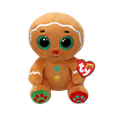 TY Beanie Boo GNEWMAN - Christmas Gnome with Hat - 6", TY BEANIE BOO NUTMEG GINGERBREAD MAN, Toys for Kids 2pcs