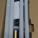 iThird Battery Operated Wall Sconces Set of 2: 10000mAh Rechargeable Wall Lights with Remote Control, 360 Rotate Wireless Wall Scone Decor for TV/Mirror Bedroom Living Room, 31.5 Inch, Black