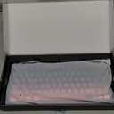 AULA F75 Pro Wireless Mechanical Keyboard, 75% Hot Swappable Custom Keyboard, RGB Backlit, Pre-lubed Reaper Switches, Side Printed PBT Keycaps Mechanical Gaming Keyboards, Pink & Black