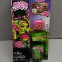 Monster High Self-Scare Secrets Venus McFlytrap Doll and Accessories Set with 13 Realistic Surprises Like Haircare Products, Bonnet and Plant