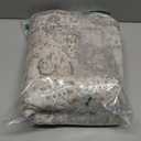 2'x3' Black-Purple Khaki Area Rug Washable Door Mat Vintage Distressed Doormat Indoor Entrance Traditional Thin Floral Print Non Slip Carpet for Kitchen Bathroom Bedroom Living Room