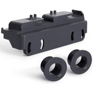 WD28X27241 Dishwasher Rack Carrier and Roller Kit Compatible GE Dishwasher Lower Rack Wheels Assembly, Fits L and R Side. Exact Fit Replaces WD12X28078 WD12X10438 WD12X10439 WD12X10446 1PCS