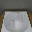 Alabaster White Glass Lamp Shade for Floor lamp12" Diameter x 5.1" HighPendant lamp ceiling fan light Floor Lamp Replacement Parts