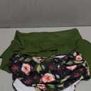 Mooncore Womens Plus Size Swimsuit High Waisted Tankini Bathing Suits Two Piece Flounce Bikini Swimsuit.2XL