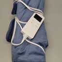 Heating Pad for Neck and Shoulders, Back Pain Relief, Electric Heating Pads with 6 Heat Levels & 4 Time Settings, Auto Shut-Off, Gift for Mom and Dad (Blue)