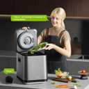 GoveeLife Smart Electric Composter for Kitchen, 3L Compost Bin Indoor with App & Voice Control, Auto-Cleaning, 3 Modes, Turn Food Waste to Fertilizer for Garden, Food Waste Compost Machine