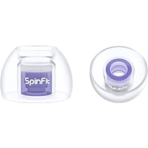 SpinFit Omni for True Wireless Earbuds & IEMs - M -Patented Silicone Eartips for Replacement (1 Pair) (3.7 mm Nozzle Dia.)