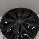 Hubcap Wheel Cover Replacement R15 Hub Caps Universal Wheel Rim Cover ABS Material Exterior Accessories for Car Truck SUV -Set of 415-inchBlack