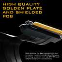 EZDIY-FAB [30cm PCIE 3.0 16x Extreme High Speed Riser Cable PCI Express Port GPU Extension Card-Straight Connector