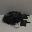 iBaycon 4ft  6ft Solar Net Mesh Lights, Solar Powered Christmas Net Light Outdoor Waterproof, 8 Modes Bush Netting Lights for Xmas Trees, Party, Garden, Wedding, Outdoor Decorations (White, 1PACK)