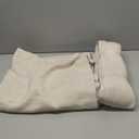 108 Inch Linen Curtains 2 Panels Set Pinch Pleated Living Room Bedroom Memory Training Shaped Semi Sheer Neutral Beige Tan Flax Burlap Pleat Drapes Hooks Rings Light Filtering Window Curtain