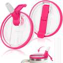40oz Flip Straw Pro Lid for Stanley, 2025 NEW Leak Proof Lids Replacement for Stanley Quencher and ProTour, No Spill Dust-proof Tumbler Cover Cap Removable Top for 40oz StanleyAccessories,Rose*2