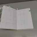 SUNEE 2026 Weekly and Monthly Planner 5.5" x 8.3" (January 2026-December 2026), Half Weekly Half Note, Small Yearly Calendar Planner, Vegan Linen Hardcover, 100 GSM Paper, Notes, Inner Pocket, Beige