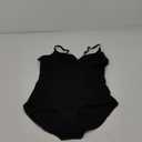 BRABIC Lace Bodysuit for Women Tummy Control Shapewear Sleeveless Tops V-Neck Backless Camisole Jumpsuit Shaper (XX-Large, Black)