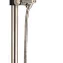 Delta Faucet 9-Spray Slide Bar Hand Held Shower with Hose, Brushed Nickel Handheld Shower Head, Slide Bar Hand Shower, Handheld Shower, Detachable Shower Head, Stainless 51900-SS