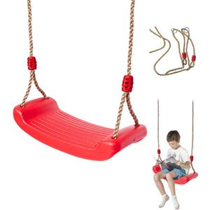 IFOYO Tree Swing Seat, Swing Set Accessories for Kids Outdoor & Indoor Playground, Red