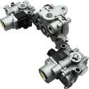 4725001230 Rear ABS Modulator Valve Fits for Wabco 4725001230 S4725001230 4725001209 8235-S4725001230 TDAS4725001230 6300-4725001230 WAB4725001230 S472-500-123-0 12V ABS Relay Valve Modulator Package
