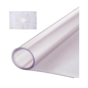 VEVOR Plastic Table Cover, 36 x 60 Inch 1.5 mm Thick Frosted Table Protector, Rectangle PVC Desk Mat, Waterproof & Easy Cleaning Desk Pad Tablecloth, for Office Dresser Dining Room Night Stand