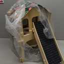 Bienbee Guinea Pig Hideout, Large Wooden Guinea Pig Castle with Stair, Hammock and Mat, Detachable Double-Decker Guinea Pigs House for Bunny Hamster Chinchilla Ferret Rabbit Guinea Pigs Accessories