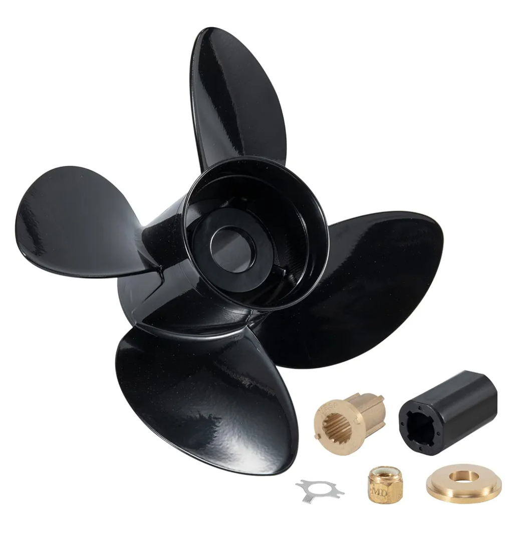 YOUNG PROPS 14 X 21 Replace OEM#48-8M0084496 Outboard Boat Propeller for Mercury Engine135-300HP 2 & 4-Stroke & Mercruiser Sterndrives Alpha/Bravo One,4-Blade Aluminum 14dia x 21 Pitch Prop 15Tooth RH YOUNG PROPS 14 X 21 Replace OEM#48-8M0084496 Outboard Boat Propeller for Mercury Engine135-300HP 2 & 4-Stroke & Mercruiser Sterndrives Alpha/Bravo One,4-Blade Aluminum 14dia x 21 Pitch Prop 15Tooth RH