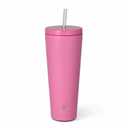 Manna Axel Tumbler & Straw 26oz Pink Stainless Steel New Cup Sealed