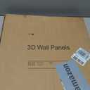 Art3d Slat Wall Panel, 3D Fluted Textured Panel 12-Tile 19.7 x 19.7in. - Cover 32 Sq.Ft., Black