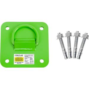 FRONTLINE FALL PROTECTION COP01 Concrete and Steel D-Ring Reusable Anchor Plate | Concrete Walls,Ceilings,Columns | ASTM rated steel | OSHA & ANSI Compliant