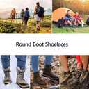 2 x UpUGo 3 Pair Boot Shoe Laces, Round Shoelaces for Athletic Running Hiking Sneakers Shoes Boot