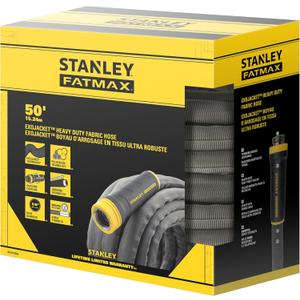 Stanley FATMAX 50 ft. x 5/8 in. Fabric Garden Hose with Swivel Coupling