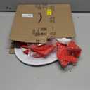 Top Hat Cat Costume Kit Accessory for Adults Red and White Striped Stovepipe Hat Gloves Bow Tie for Halloween Props