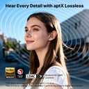 EarFun Air Pro 4+ Adaptive Noise Cancelling Wireless Earbuds, Qualcomm aptX Lossless, Dual Drivers, Translation Earbuds, Snapdragon Sound, 6 Mics AI Clear Calls, Hi-Res Sound, LDAC, Bluetooth 6.0, 54H