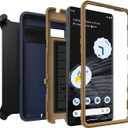 OtterBox Defender Series Case for Google Pixel 7 Pro (Only) - Holster Clip Included - Microbial Defense Protection - Non-Retail Packaging - Blue Suede Shoes