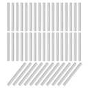 MECCANIXITY 88Pcs Dowel Pin 3mm x 35mm Shelf Support Pin 304 Stainless Steel Shelf Pegs for Shelves Cabinets Furniture Nickel Plated, Silver Tone Plated, Silver Tone